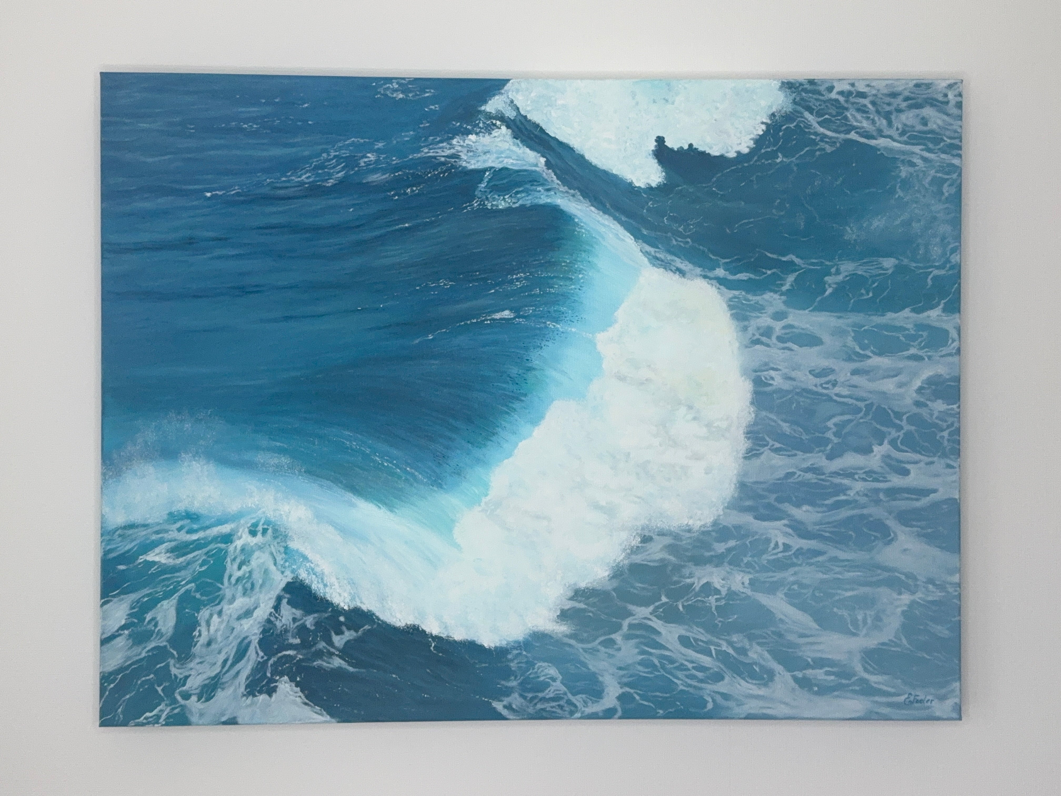 The Power of the Sea - 60 x 80 cm – Elena Fesler