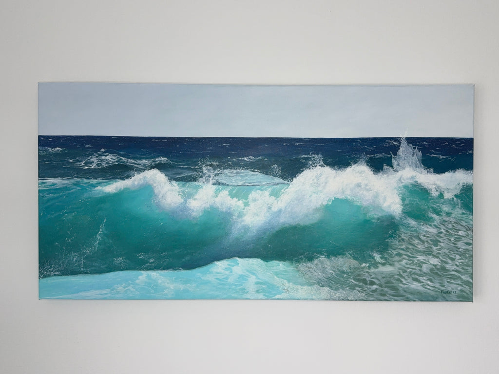 Power of the Waves – 50 x 100 cm