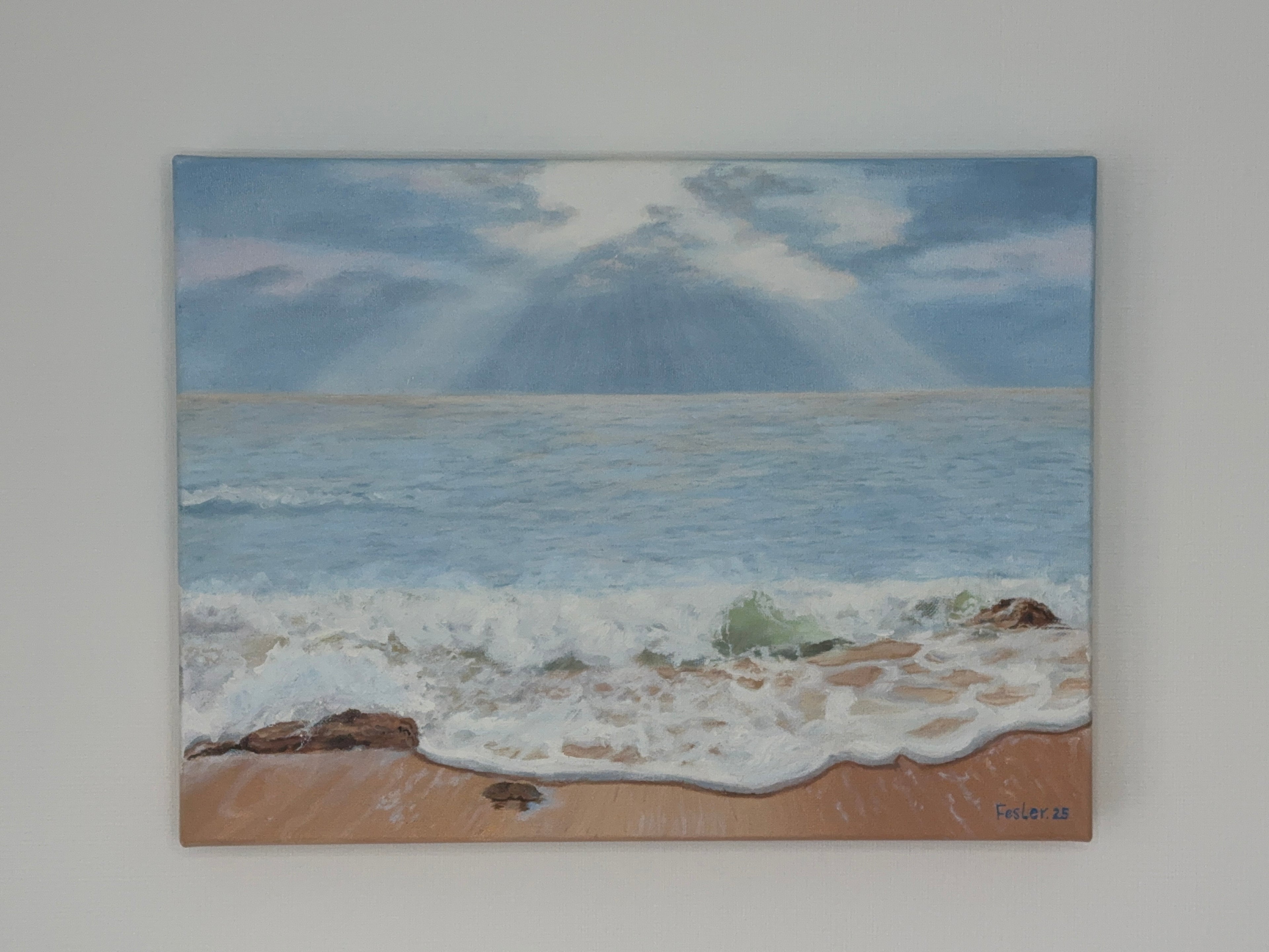 Light Over the Sea – 30 x 40 cm