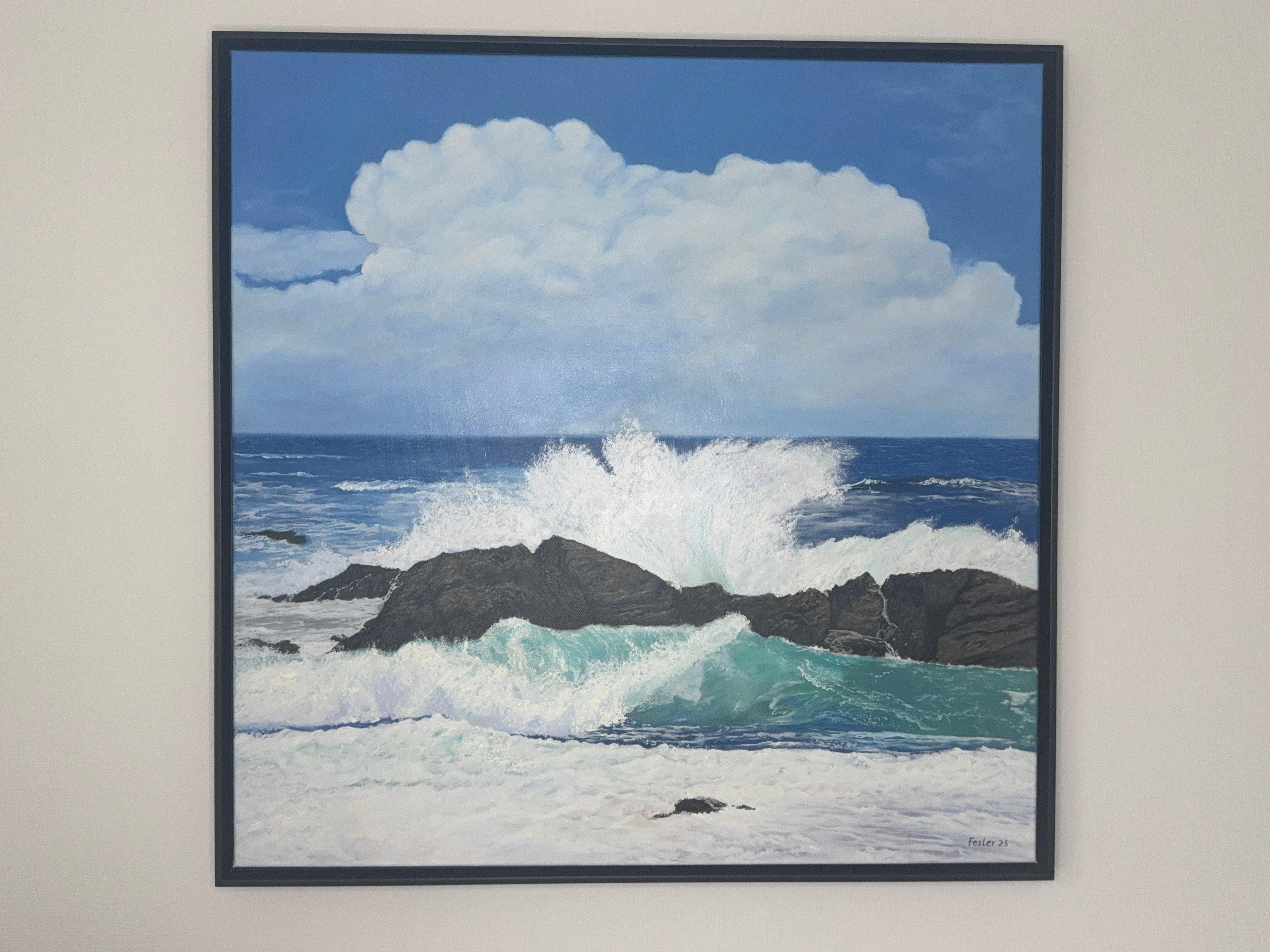 Dance of the Ocean – 80 x 80 cm