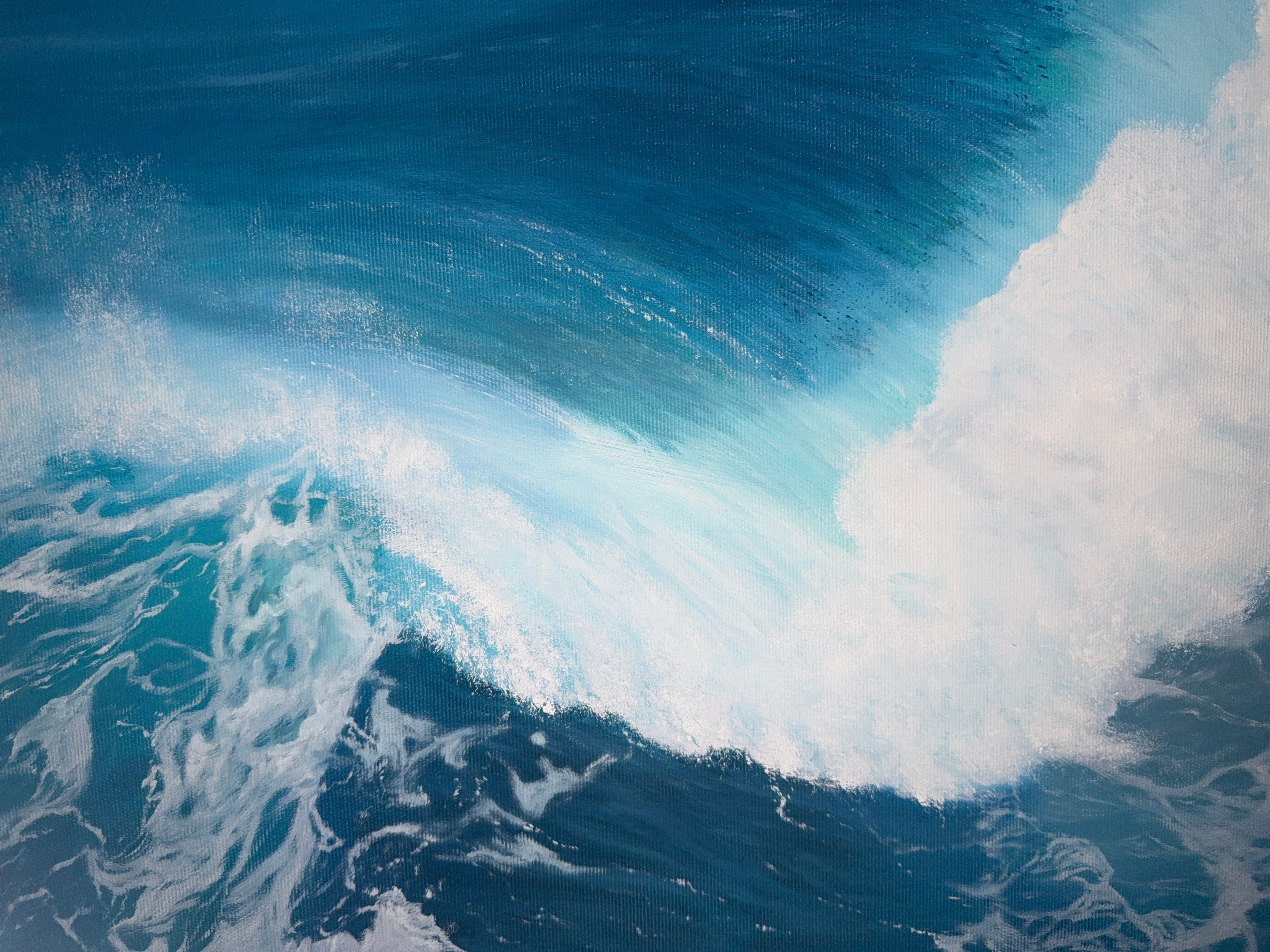 The Power of the Sea - 60 x 80 cm – Elena Fesler