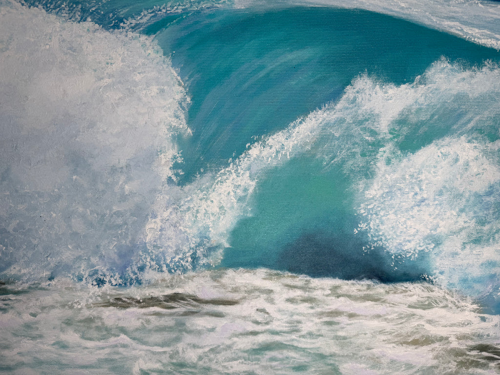 Broken Waves - 80 x 130 cm
