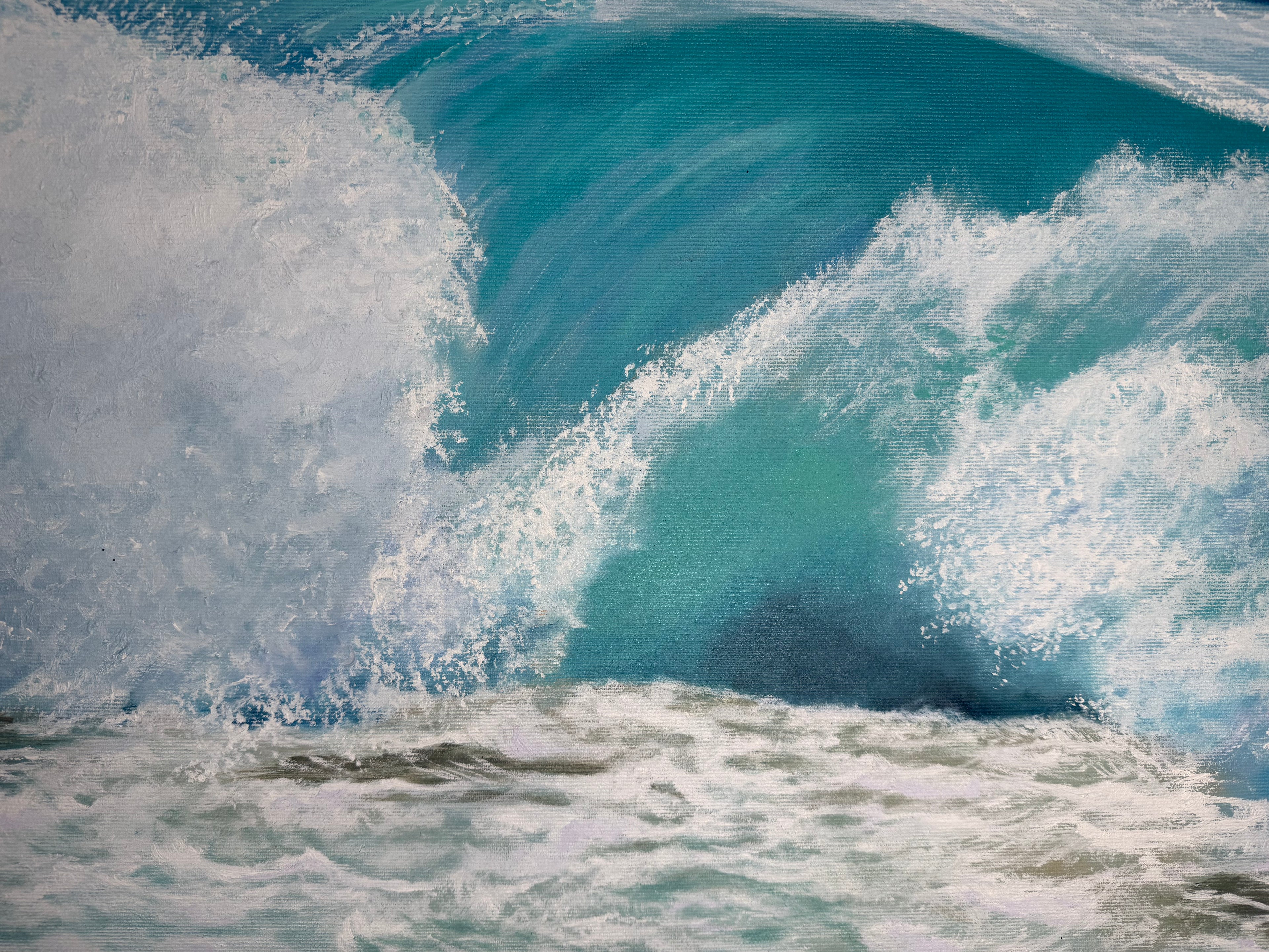 Broken Waves - 80 x 130 cm