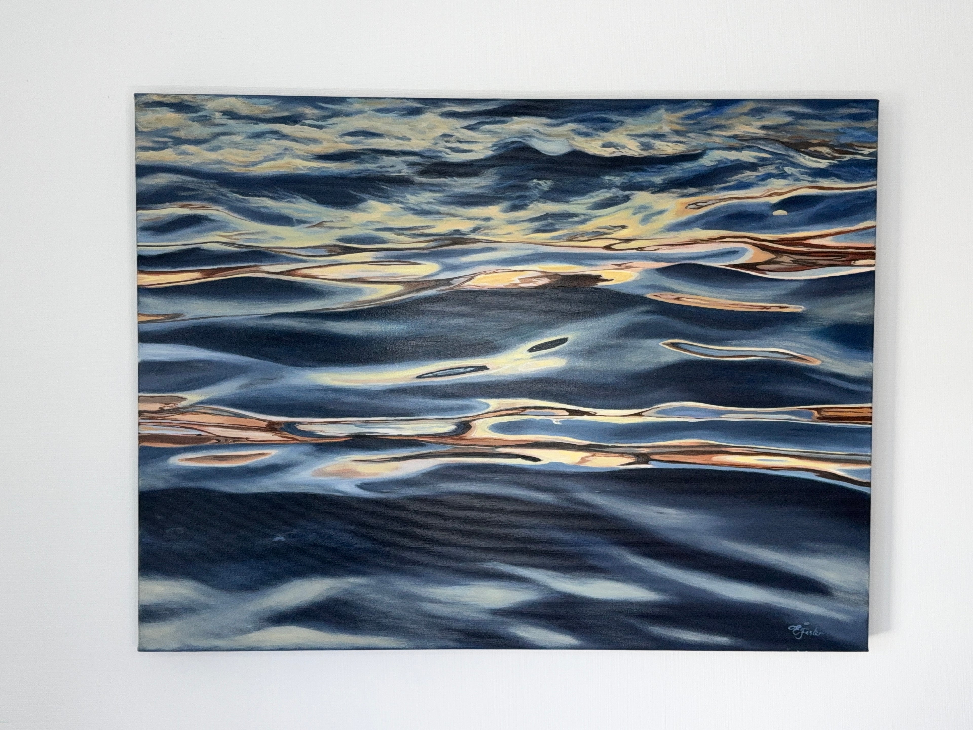 Golden Silence 2 - 60 x 80 cm