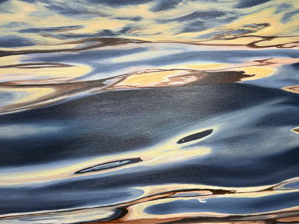 Golden Silence 2 - 60 x 80 cm