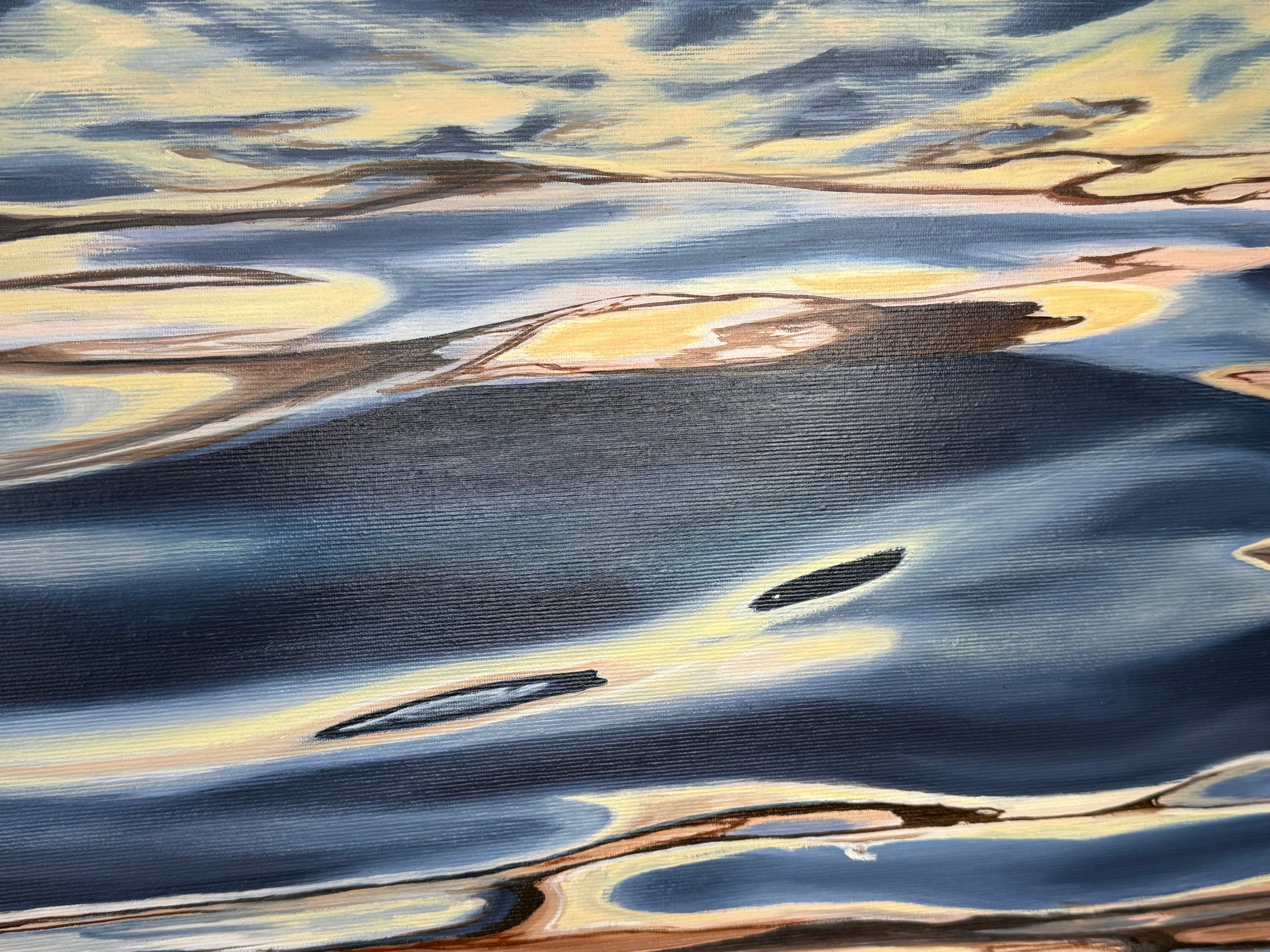 Golden Silence 2 - 60 x 80 cm