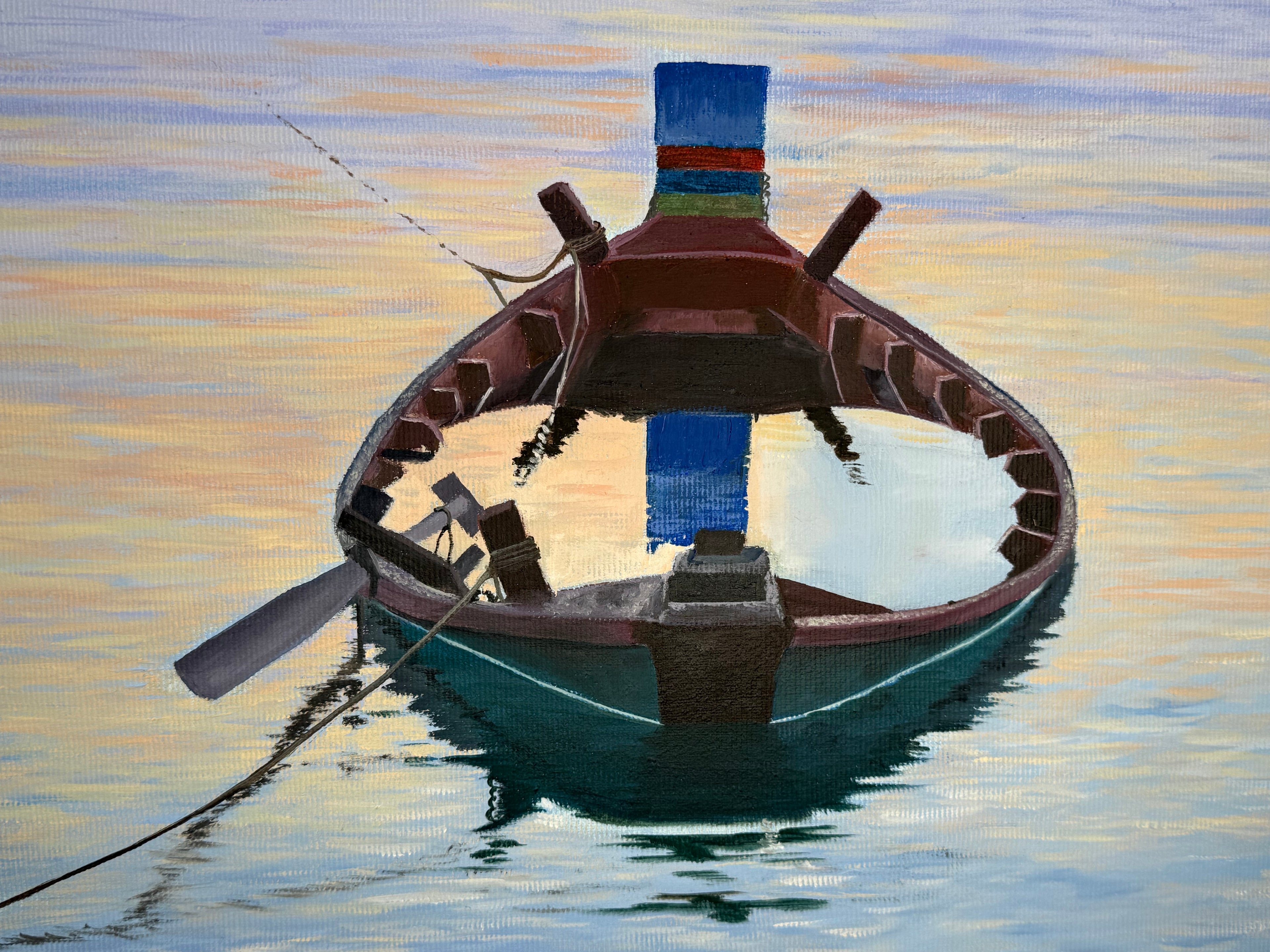 Island of Distance - 70 x 100 cm