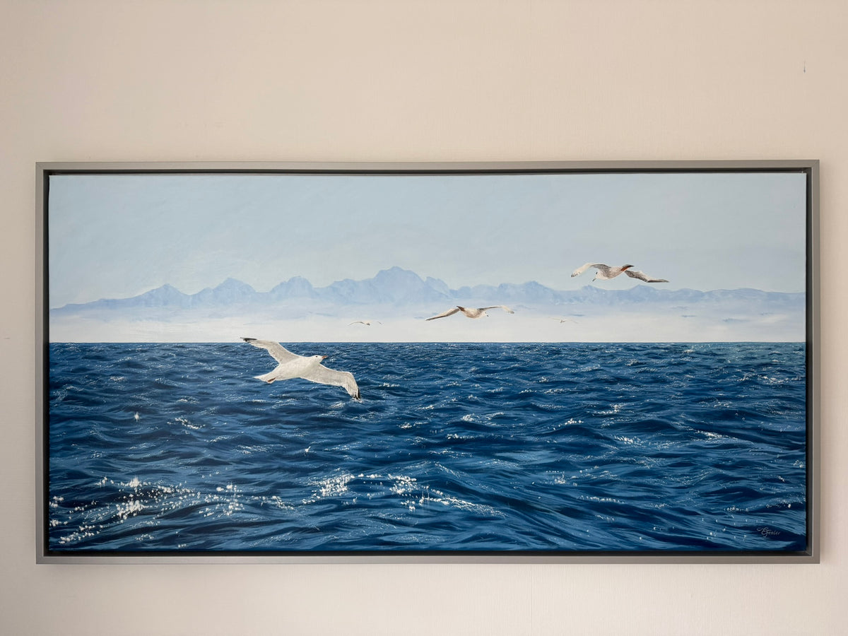 Weite der Freiheit - 60 x 120 cm (gerahmt)