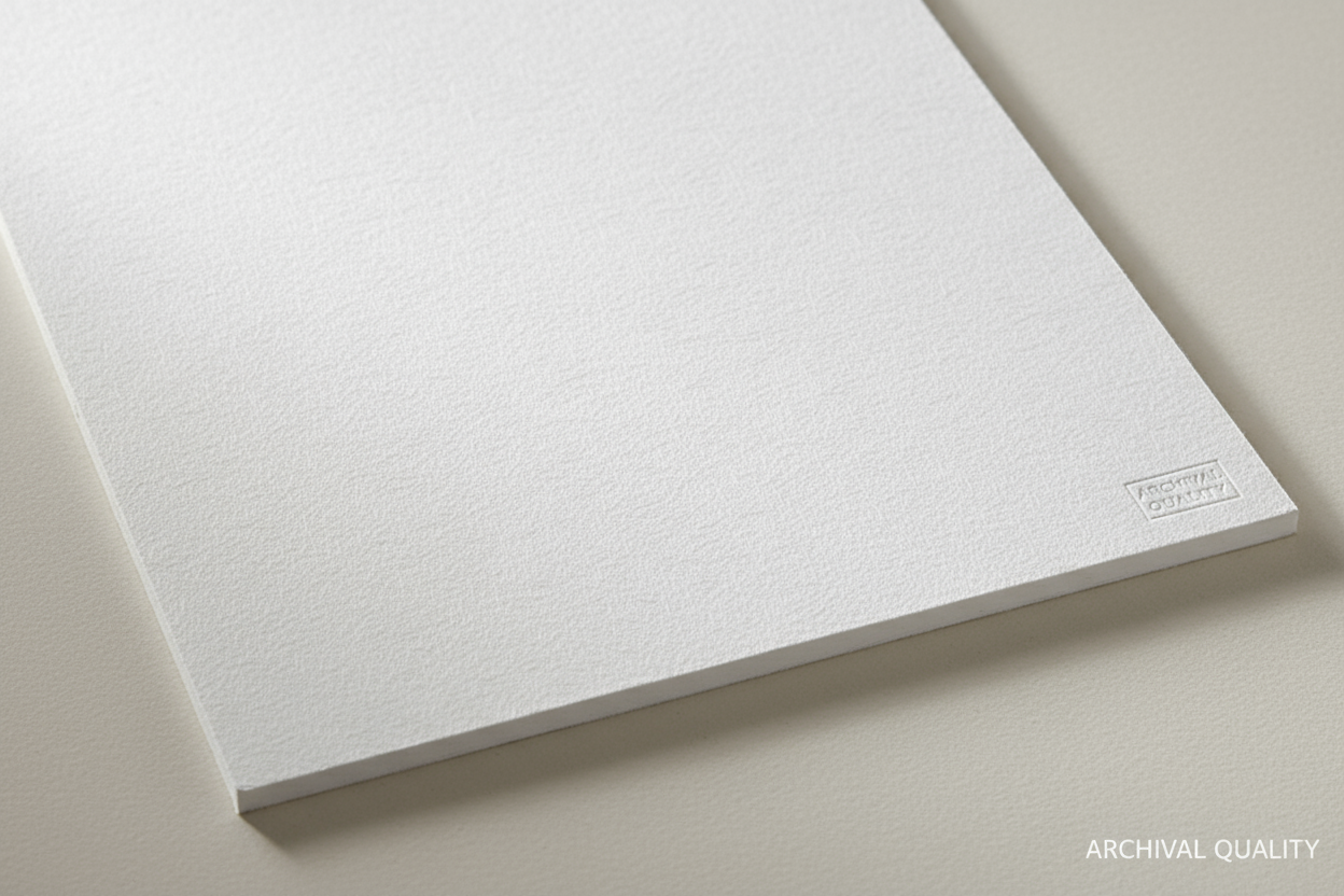 ca. 250–300 g/m² Papier Museumqualität